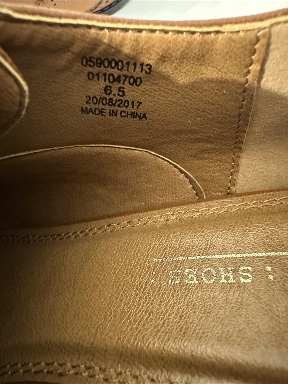 ASOS DESIGN Manic flat brogues - Picture 7 of 8